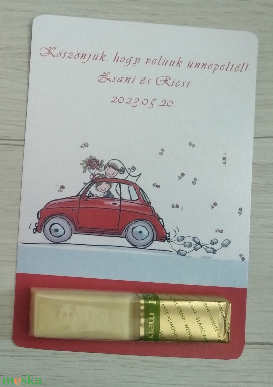 Esküvői köszöntőajándék vendégeid számára - esküvő - emlék & ajándék - köszönőajándék - Meska.hu