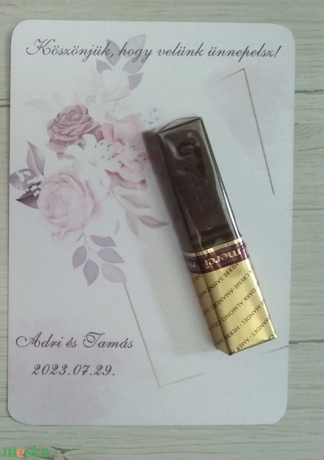 Esküvői köszöntőajándék vendégeid számára - esküvő - emlék & ajándék - köszönőajándék - Meska.hu