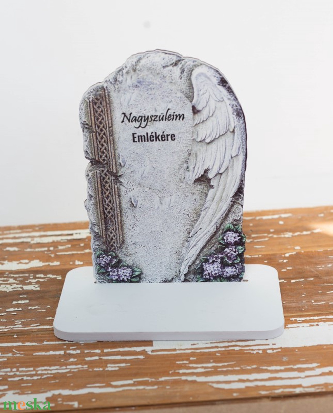 Kegyeleti talpas dísz  - otthon & életmód - vallás - temetkezési tárgy - sírdísz, kegyeleti dísz - Meska.hu