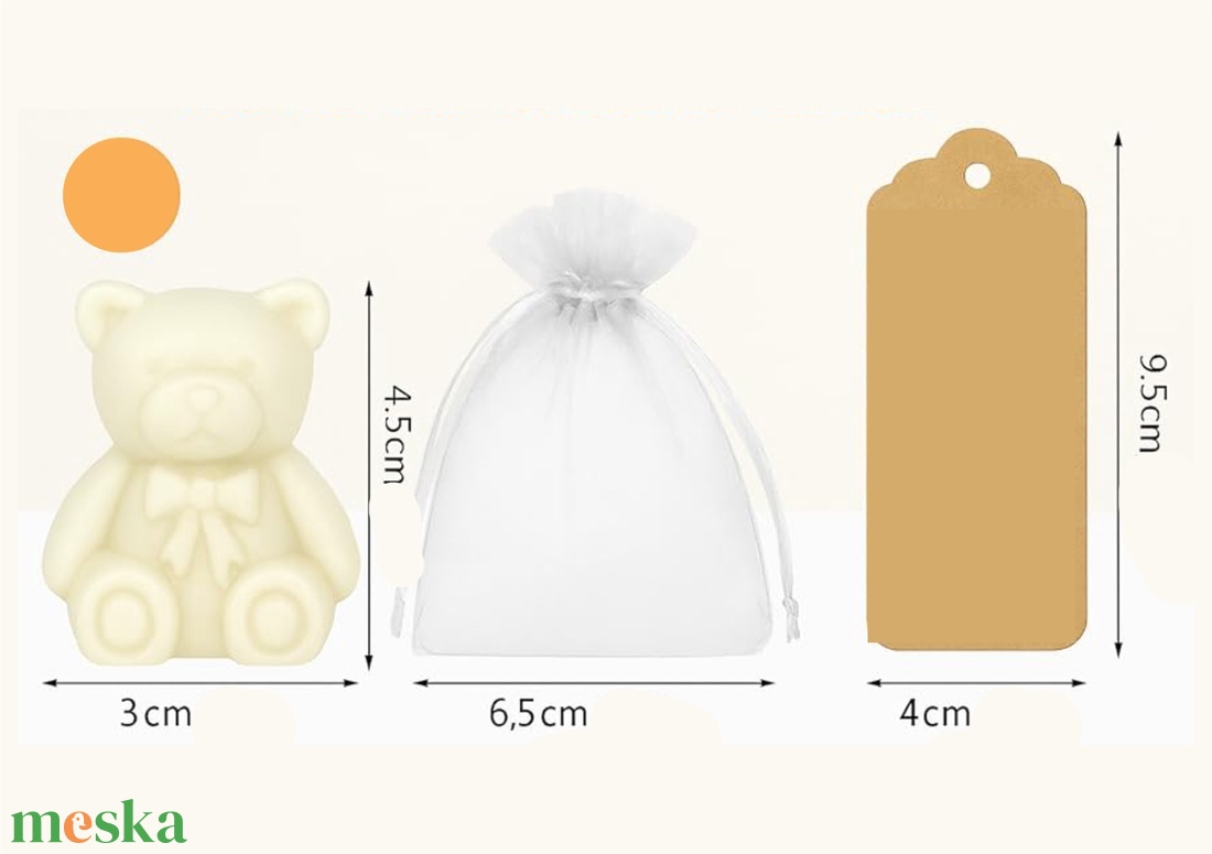 Illatos Maci szappan  - esküvő - emlék & ajándék - köszönőajándék - Meska.hu