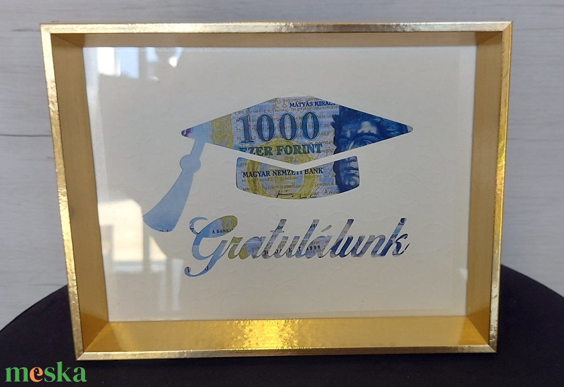 Ballagási pénzátadó keret - otthon & életmód - papír, írószer - meghívó - ballagási meghívó - Meska.hu