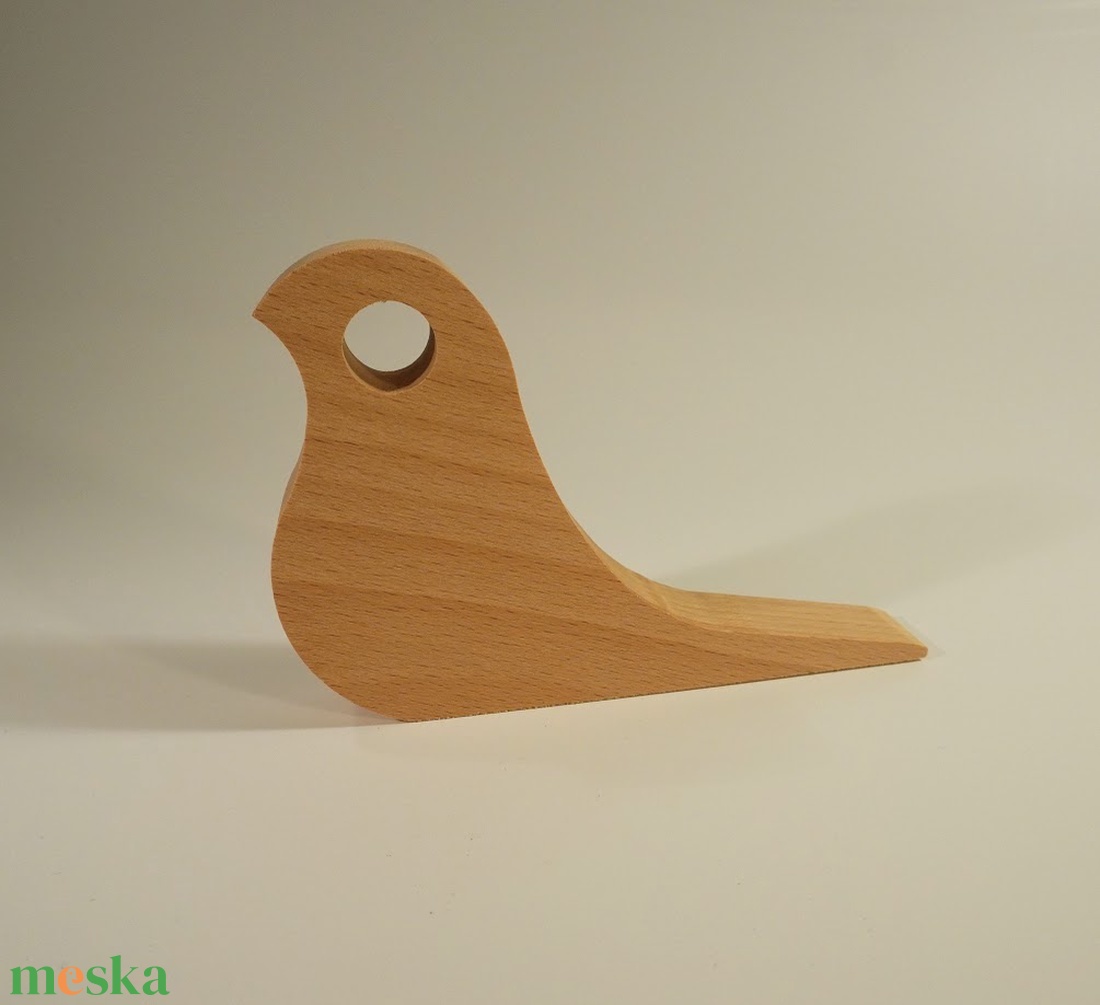Madár alakú kitámasztó ék - otthon & életmód - dekoráció - ajtó- és ablak dekoráció - ajtótámasz - Meska.hu