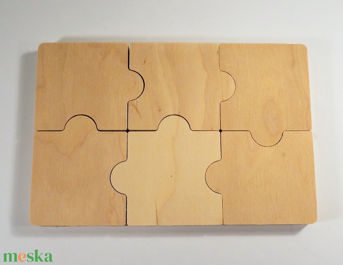 Puzzle alap rétegelt lemezből - négyzetes - kellékek & szerszámok - hobby fa alapanyag - rétegelt lemez, fa alap - Meska.hu