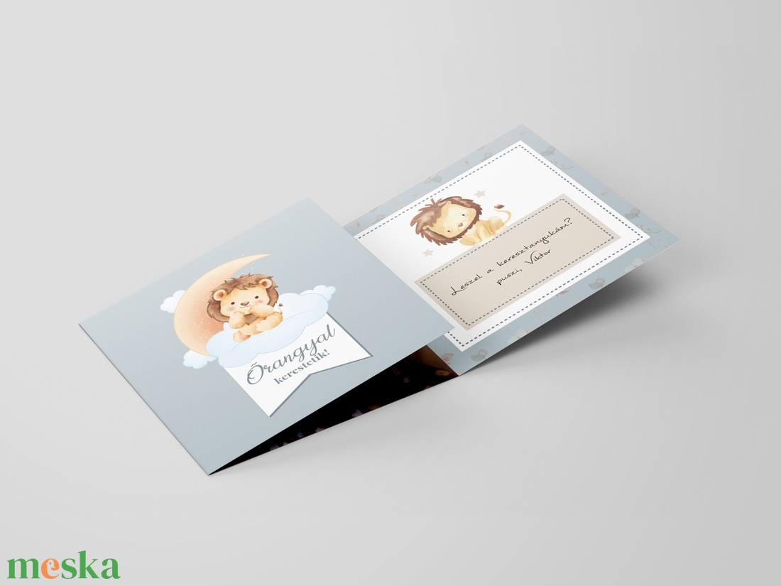 Oroszlános személyre szóló keresztszülő felkérő - művészet - grafika & illusztráció - digitális - Meska.hu Oroszlános személyre szóló keresztszülő felkérő - művészet - grafika & illusztráció - digitális - Meska.hu