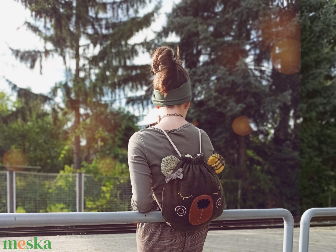 Medve hátizsák  - táska & tok - hátizsák - hátizsák - Meska.hu