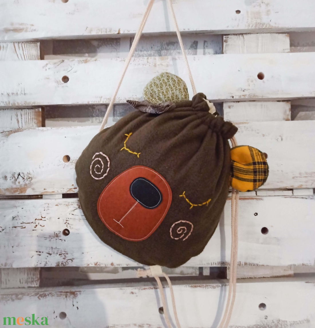 Medve hátizsák  - táska & tok - hátizsák - hátizsák - Meska.hu