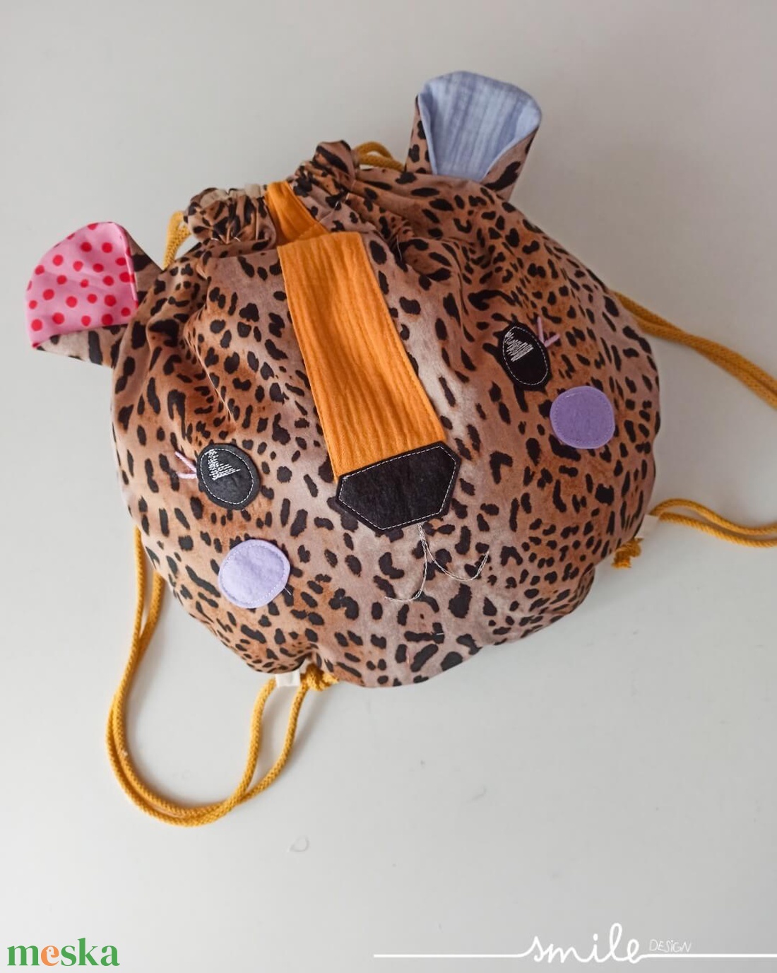 Leopárd hátizsák - táska & tok - hátizsák - hátizsák - Meska.hu