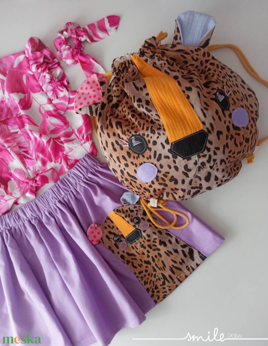 Leopárd hátizsák - táska & tok - hátizsák - hátizsák - Meska.hu