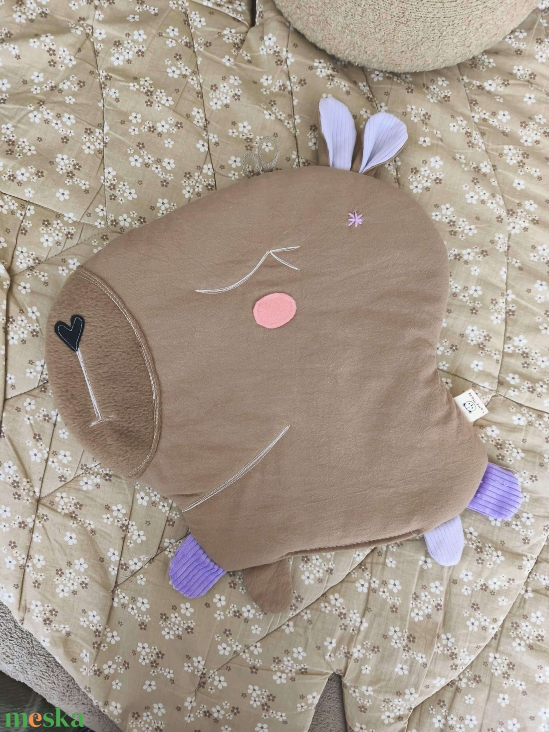 Kapibara székpárna - otthon & életmód - babaszoba, gyerekszoba - iskolai ülőpárna - Meska.hu