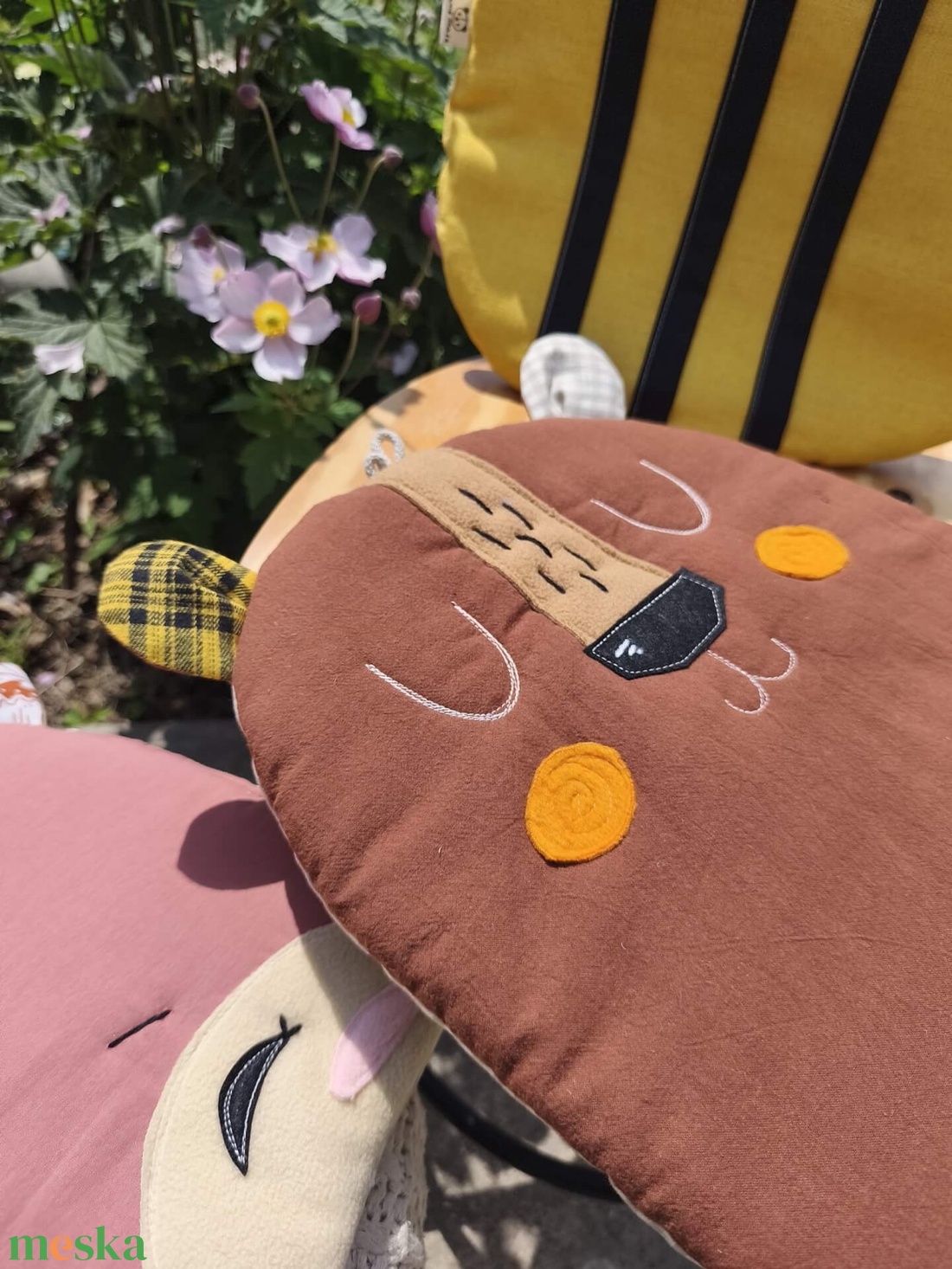 Maci székpárna - otthon & életmód - babaszoba, gyerekszoba - iskolai ülőpárna - Meska.hu