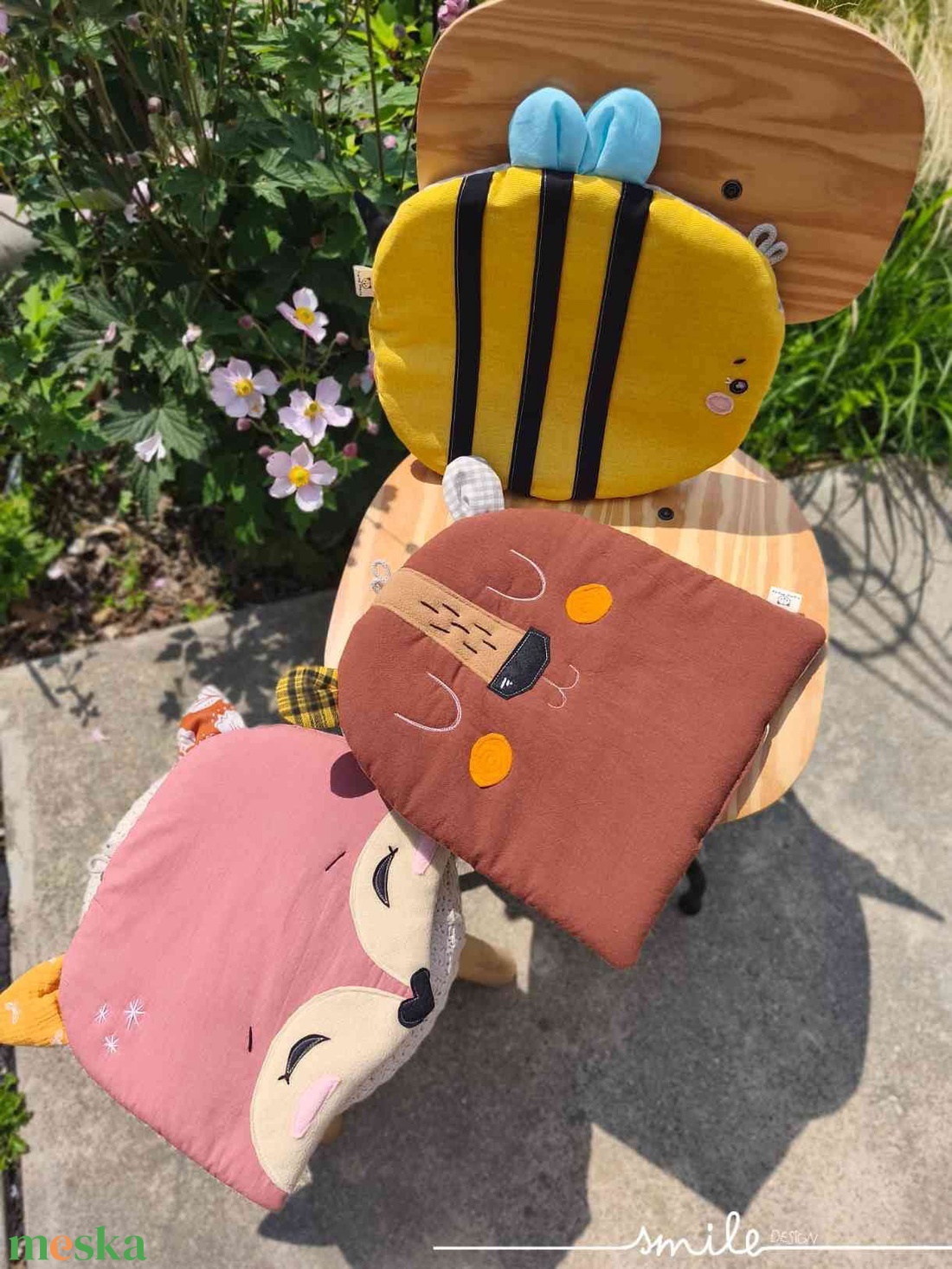 Maci székpárna - otthon & életmód - babaszoba, gyerekszoba - iskolai ülőpárna - Meska.hu