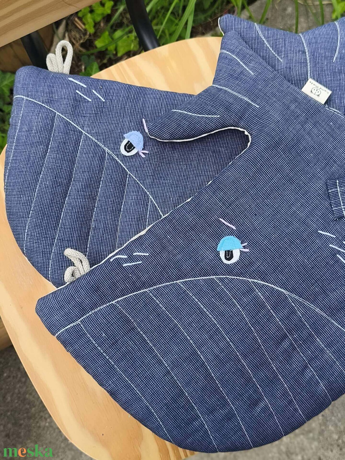 Bálna székpárna  - otthon & életmód - babaszoba, gyerekszoba - iskolai ülőpárna - Meska.hu