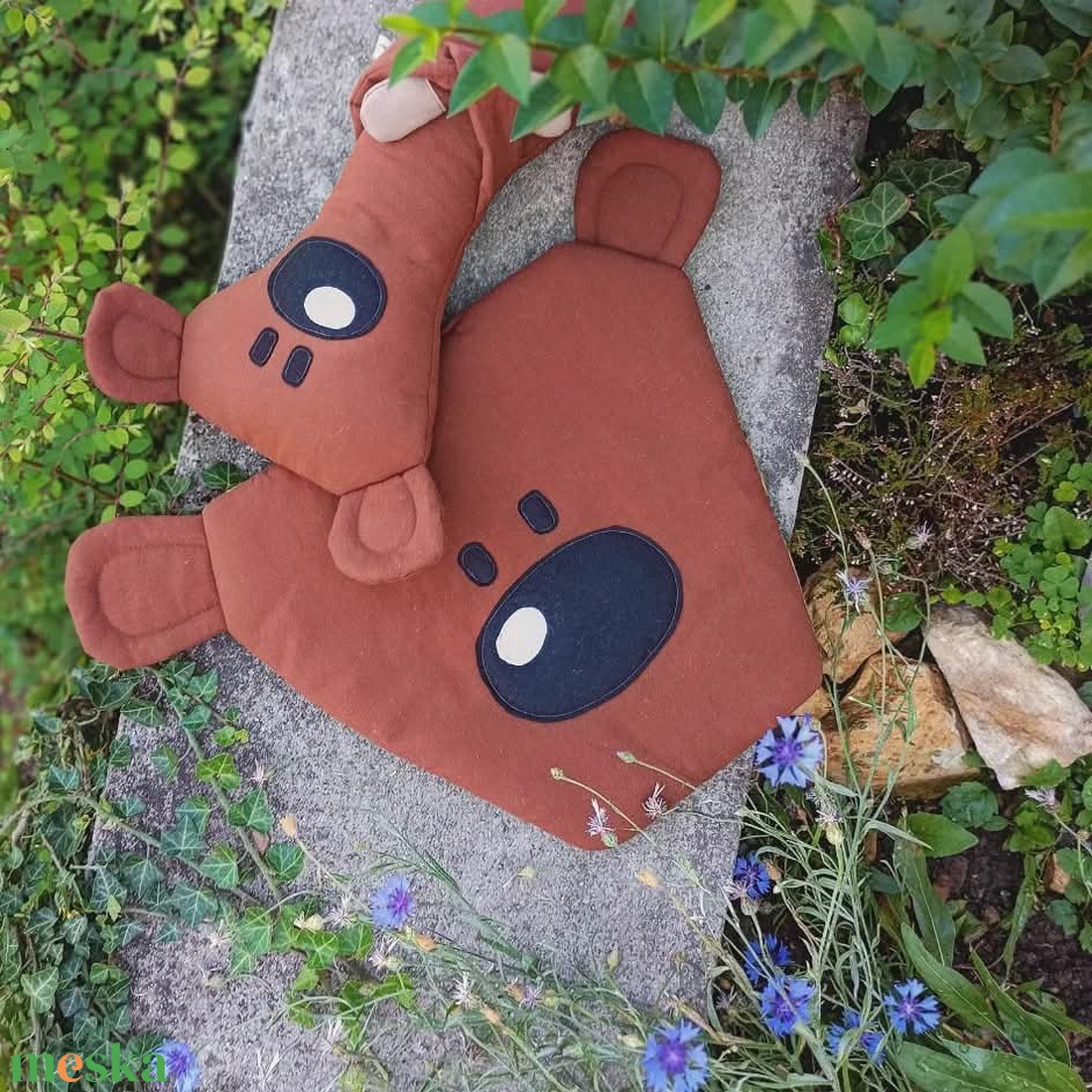 Teddy maci szkpárna - otthon & életmód - babaszoba, gyerekszoba - iskolai ülőpárna - Meska.hu