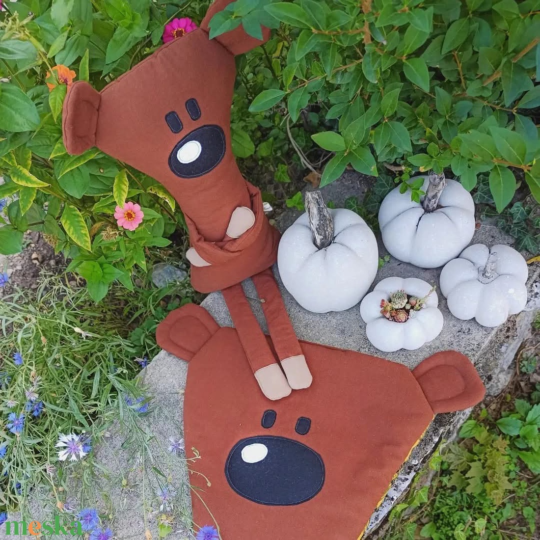 Teddy maci szkpárna - otthon & életmód - babaszoba, gyerekszoba - iskolai ülőpárna - Meska.hu