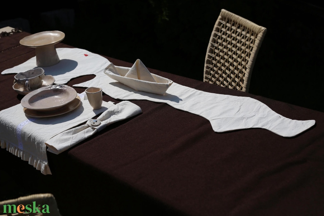 Balaton Pure asztalkendő szett - otthon & életmód - konyhafelszerelés, tálalás - konyhai textil - szalvéta - Meska.hu