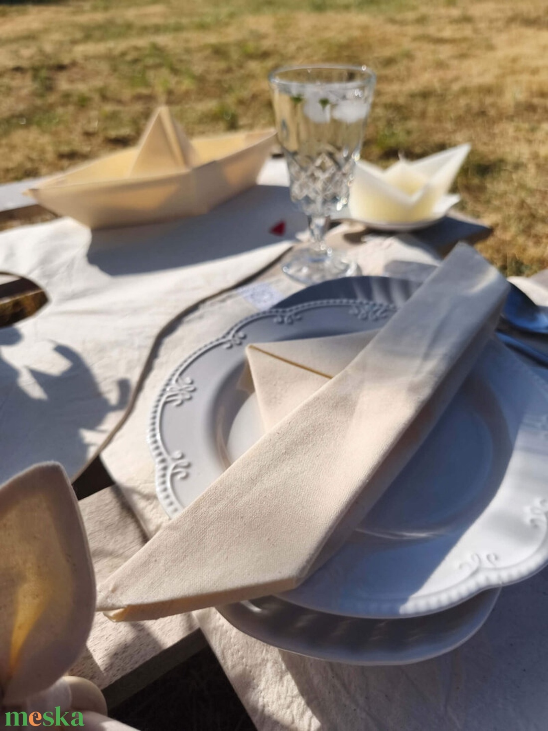 Balaton Pure asztalkendő szett - otthon & életmód - konyhafelszerelés, tálalás - konyhai textil - szalvéta - Meska.hu