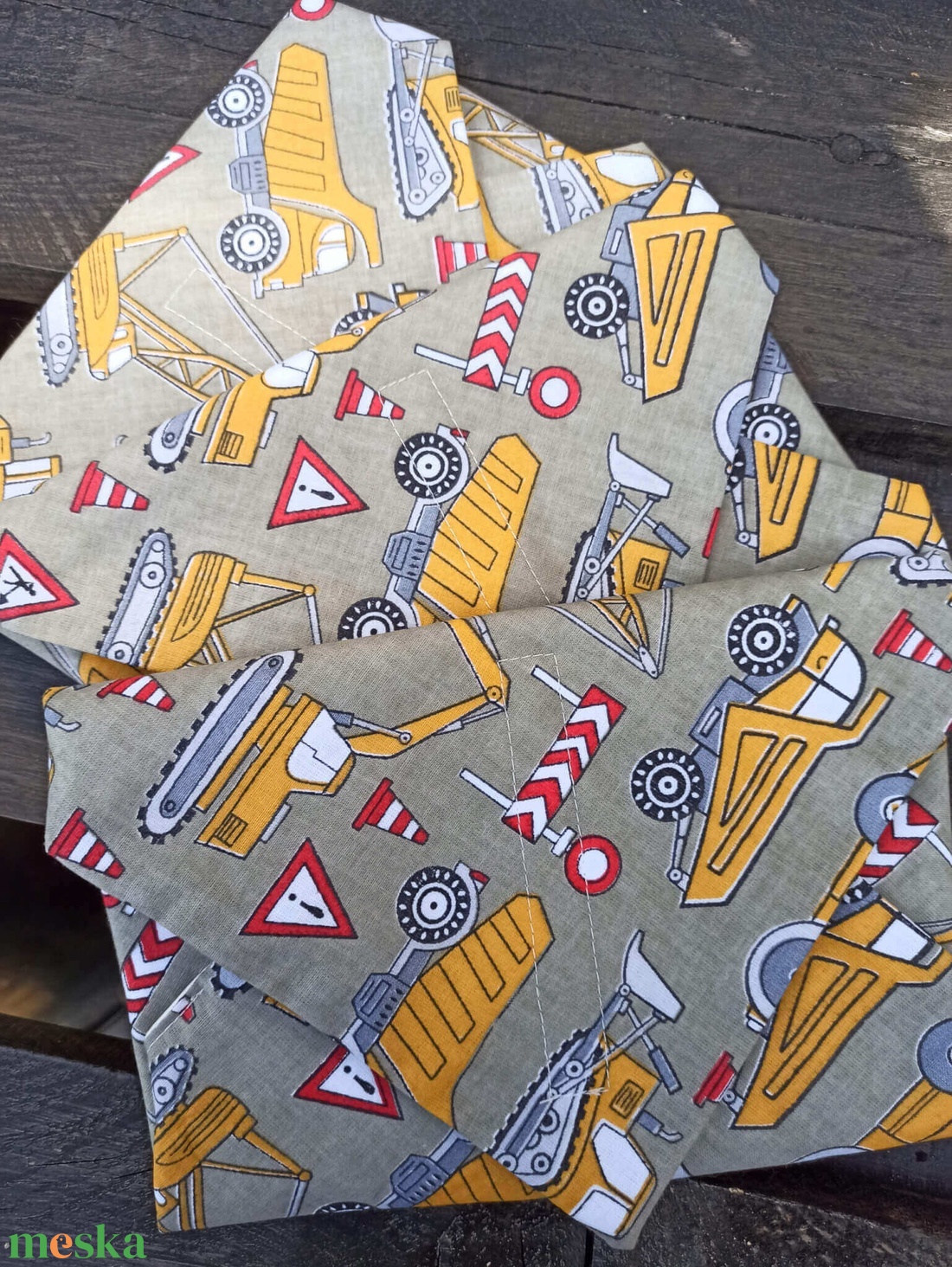 Újraszalvéta munkagépes - táska & tok - uzsonna- & ebéd tartó - szendvics csomagoló - Meska.hu