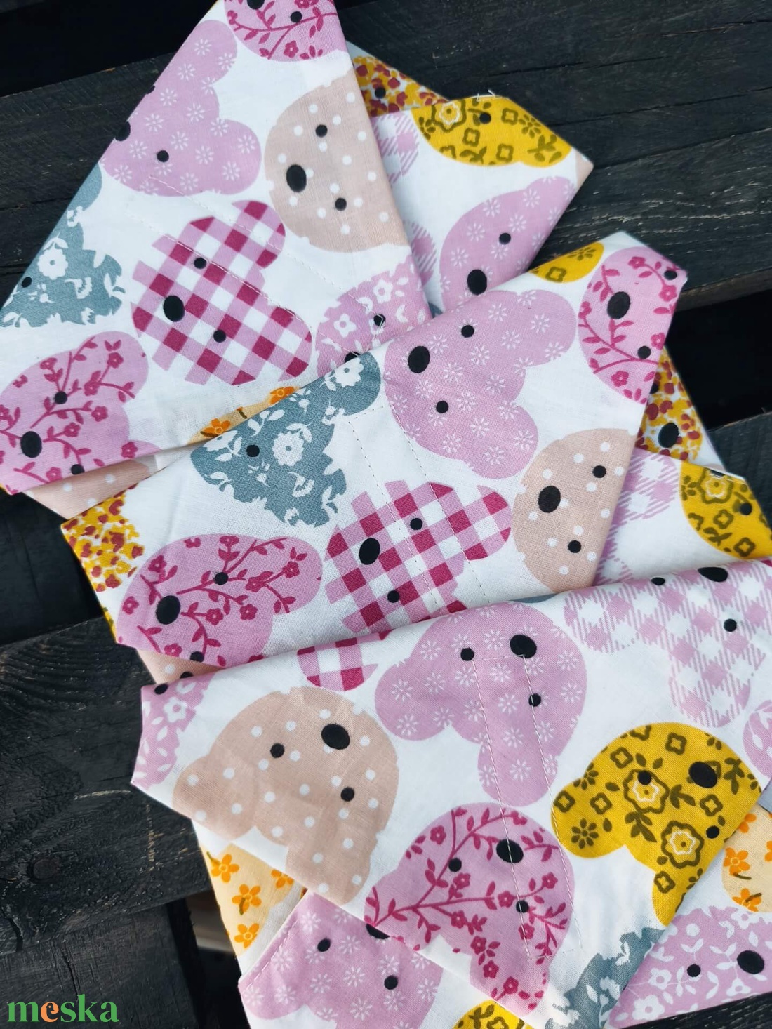 Újraszalvéta teddy macis - táska & tok - uzsonna- & ebéd tartó - szendvics csomagoló - Meska.hu