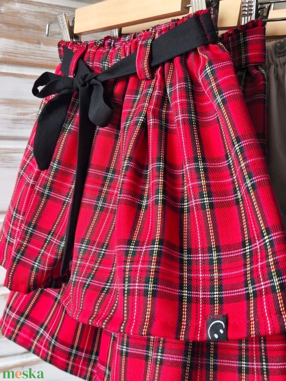 Skót kockás nadrágszoknya - ruha & divat - babaruha & gyerekruha - nadrág - Meska.hu