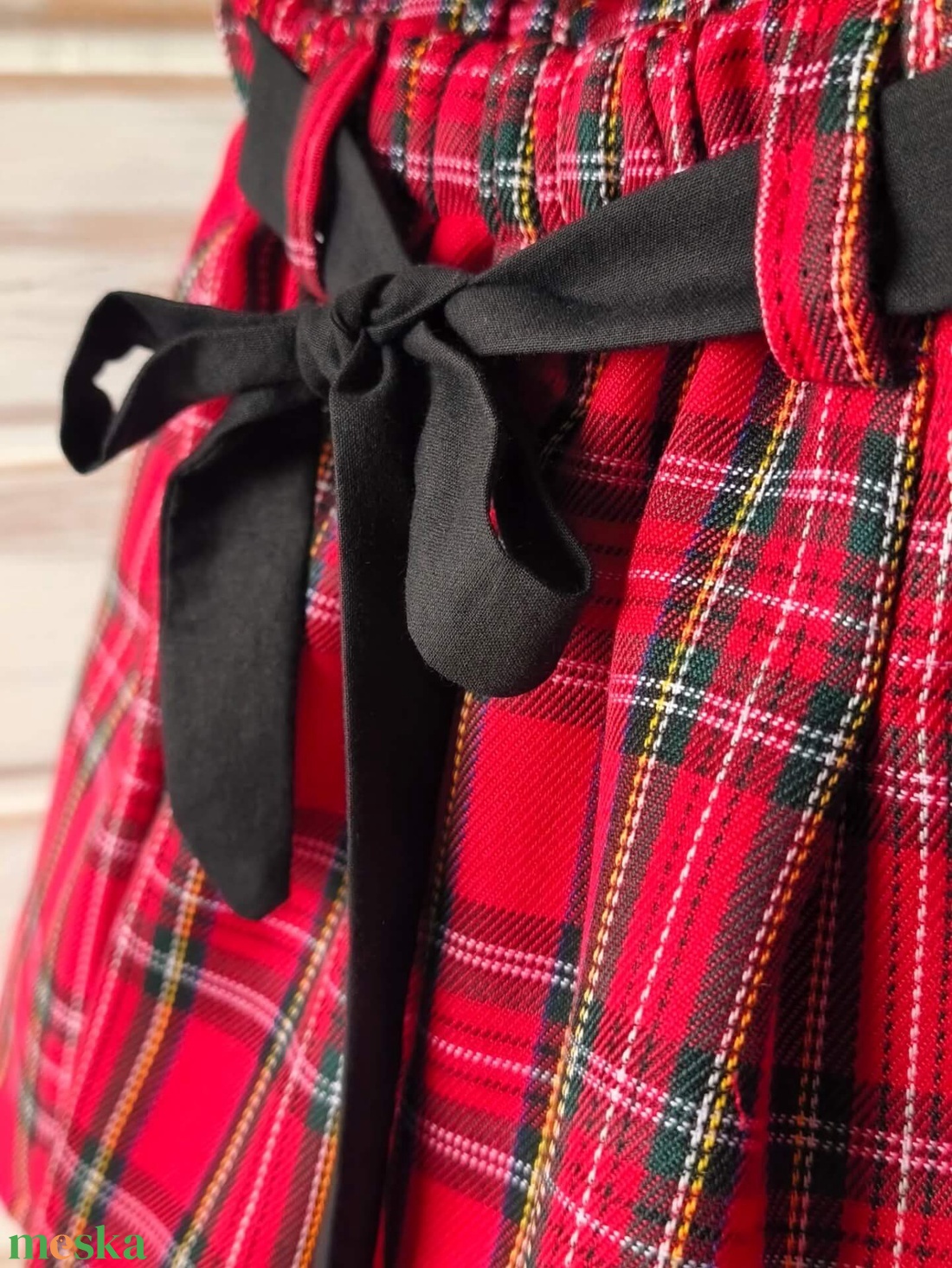 Skót kockás nadrágszoknya - ruha & divat - babaruha & gyerekruha - nadrág - Meska.hu
