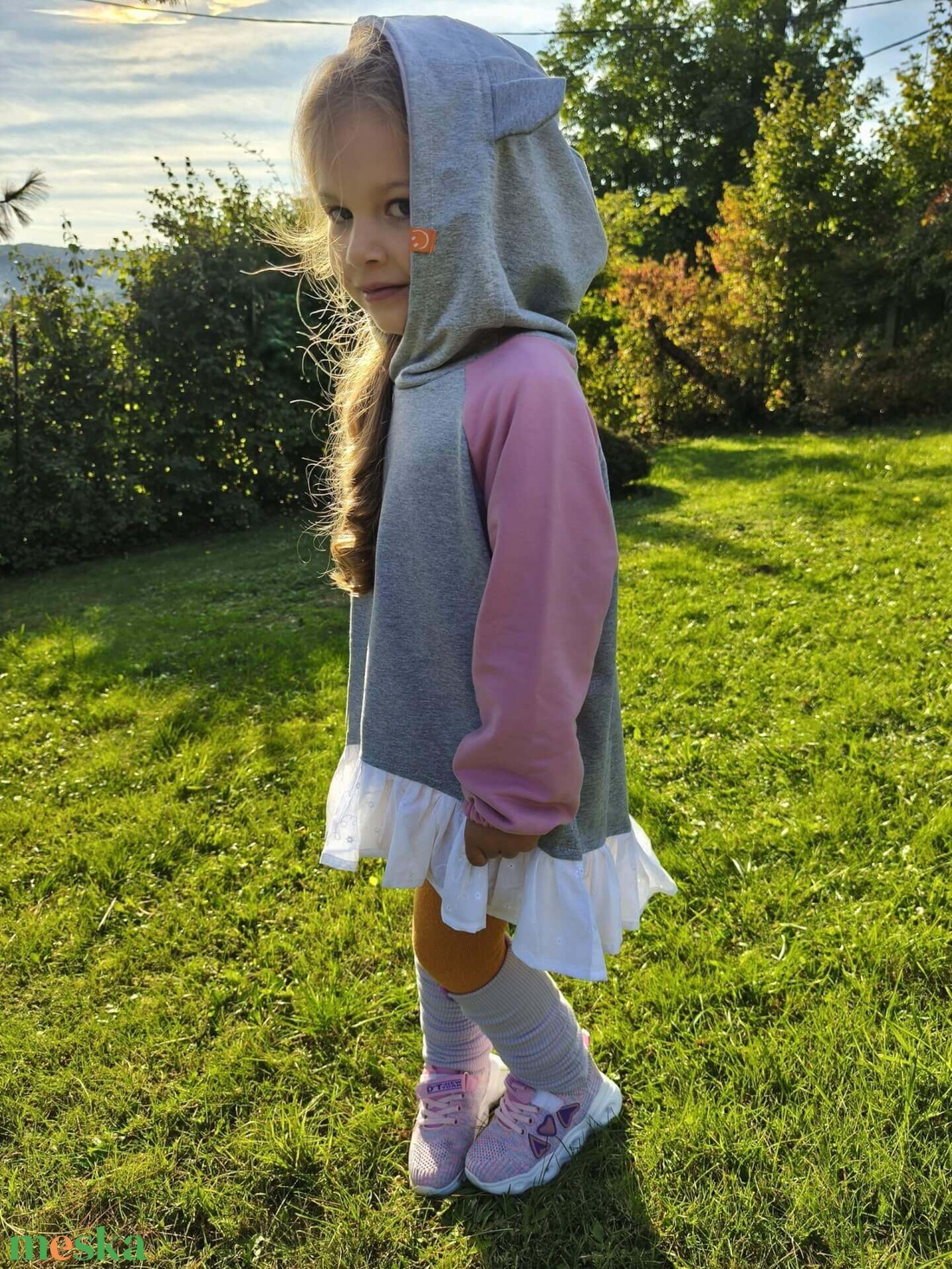 Macifüles pulcsi ruha - ruha & divat - babaruha & gyerekruha - pulóver - Meska.hu