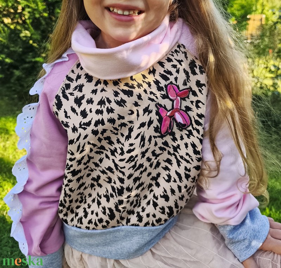 Colorblock pulóver  - ruha & divat - babaruha & gyerekruha - pulóver - Meska.hu