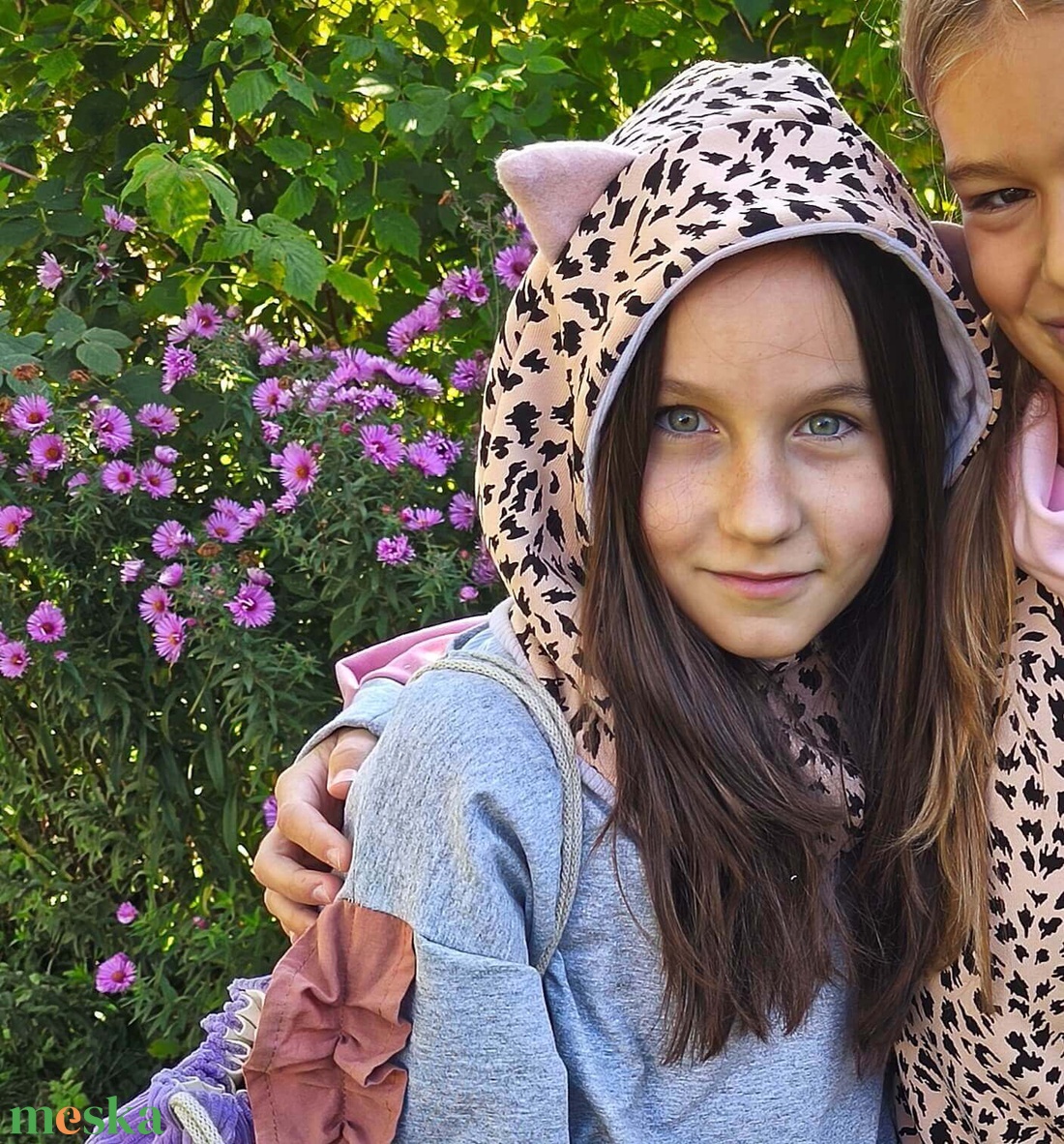 Leopárd balaklava  - ruha & divat - babaruha & gyerekruha - babasapka - Meska.hu