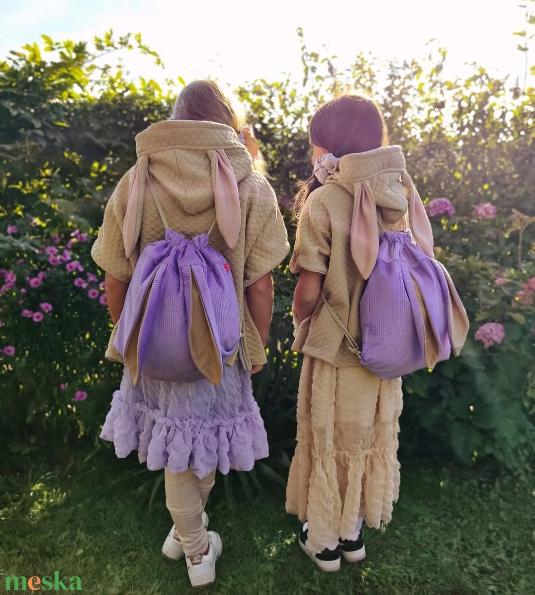 Lila gyűrt tüll szoknya - ruha & divat - babaruha & gyerekruha - szoknya - Meska.hu