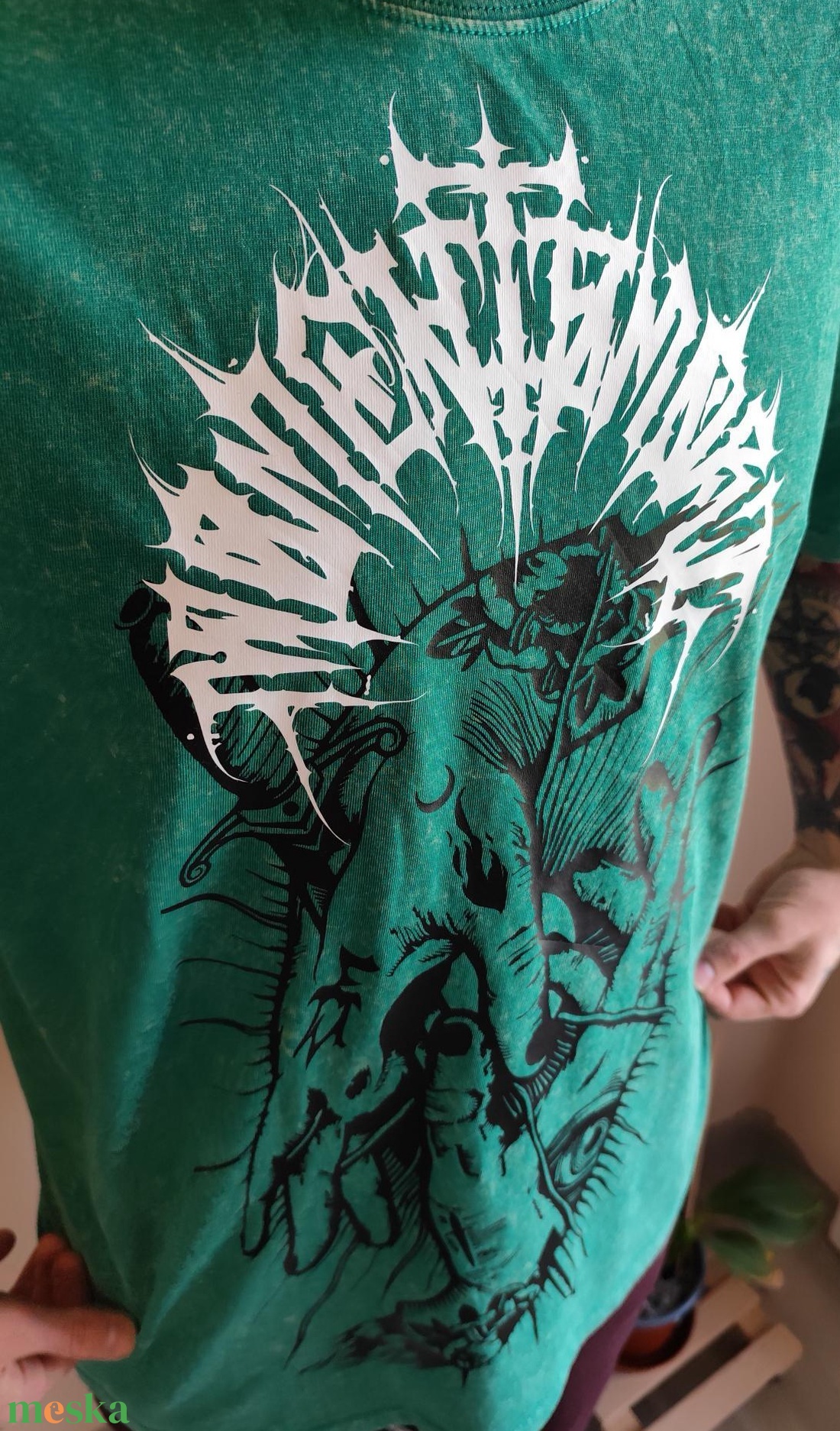 ÚJ! Memento Mori oversize póló - ruha & divat - férfi ruha - póló - Meska.hu ÚJ! Memento Mori oversize póló - ruha & divat - férfi ruha - póló - Meska.hu