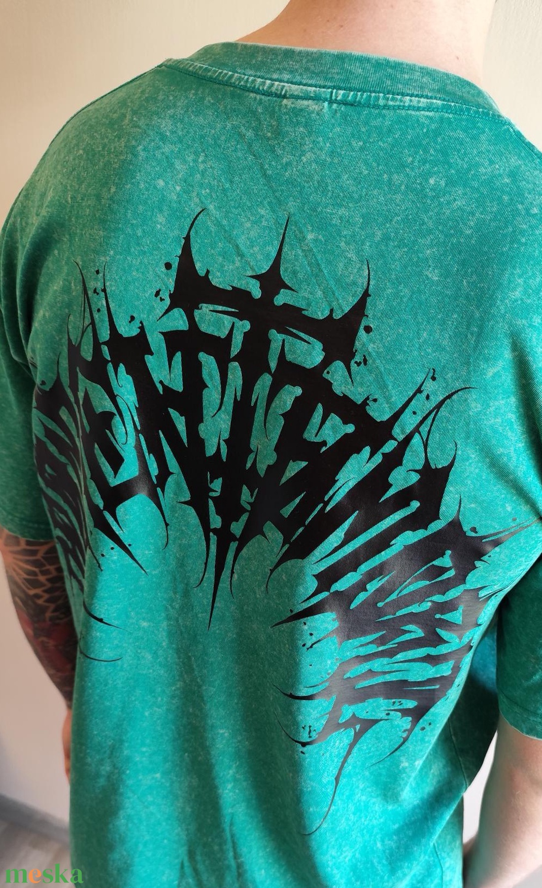 ÚJ! Memento Mori oversize póló - ruha & divat - férfi ruha - póló - Meska.hu ÚJ! Memento Mori oversize póló - ruha & divat - férfi ruha - póló - Meska.hu