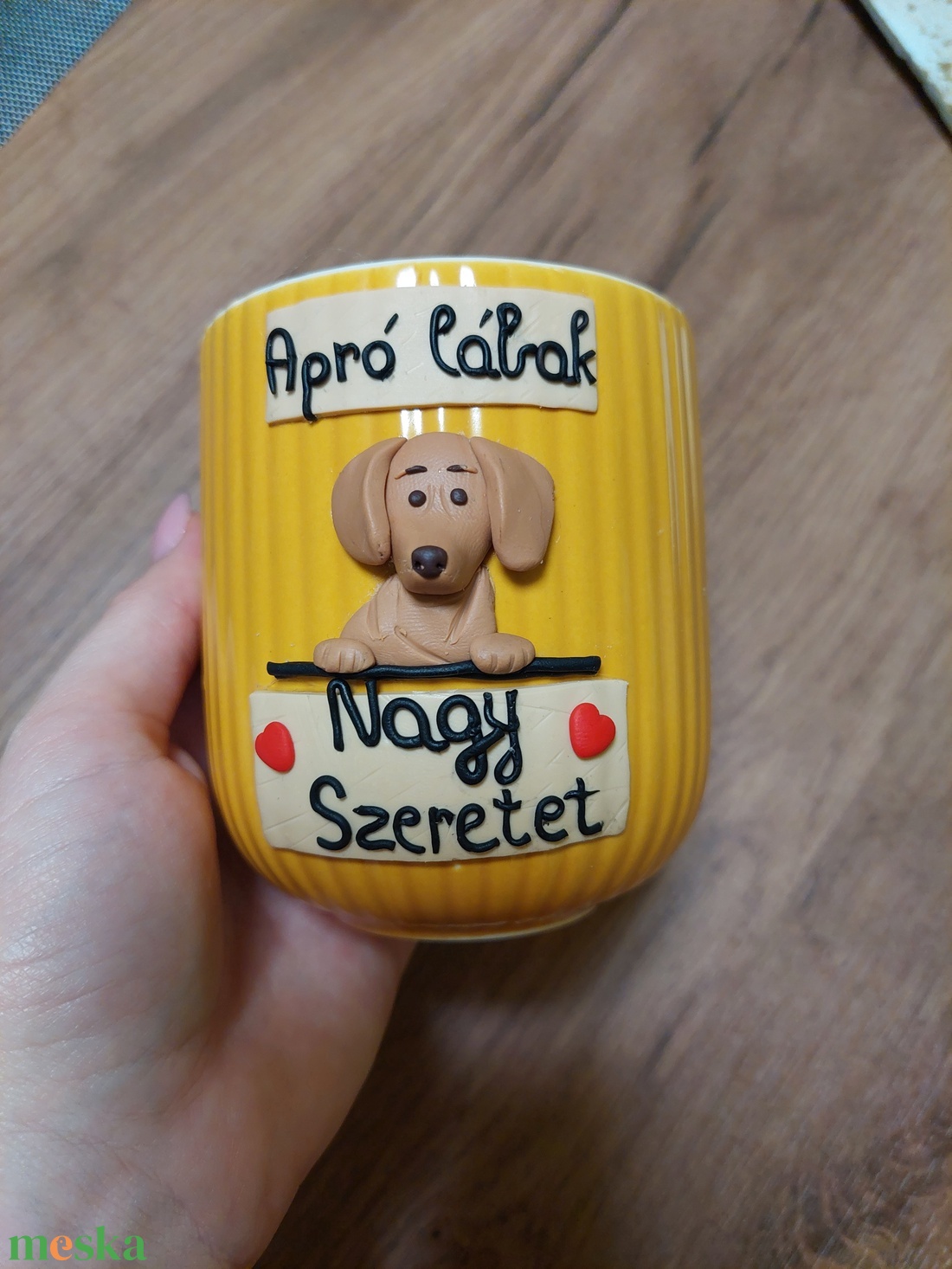 Tacskós bögre + kanál szett - otthon & életmód - konyhafelszerelés, tálalás - tálalás - bögre & csésze - Meska.hu Tacskós bögre + kanál szett - otthon & életmód - konyhafelszerelés, tálalás - tálalás - bögre & csésze - Meska.hu
