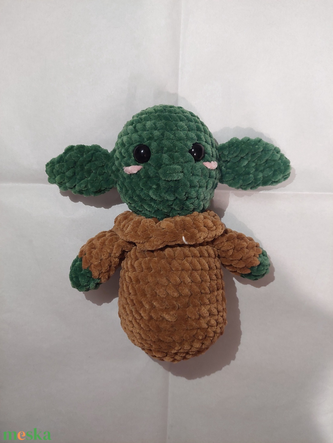 Horgolt Yoda figura - játék & sport - plüssállat & játékfigura - más figura - Meska.hu Horgolt Yoda figura - játék & sport - plüssállat & játékfigura - más figura - Meska.hu