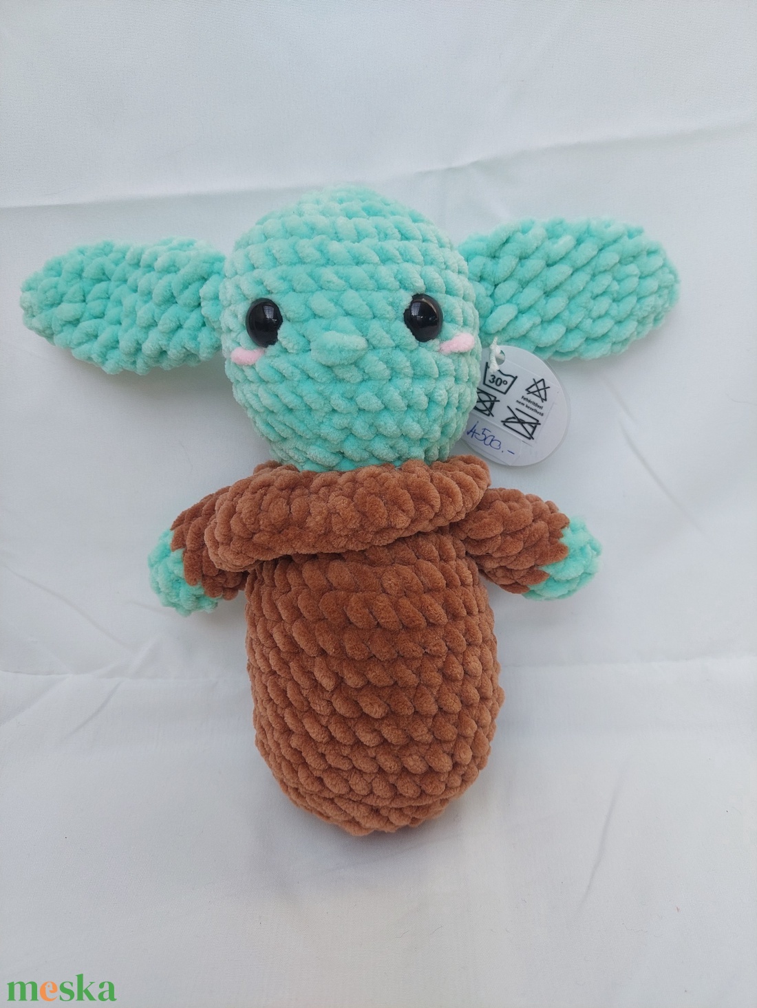 Horgolt Yoda figura - játék & sport - plüssállat & játékfigura - más figura - Meska.hu Horgolt Yoda figura - játék & sport - plüssállat & játékfigura - más figura - Meska.hu