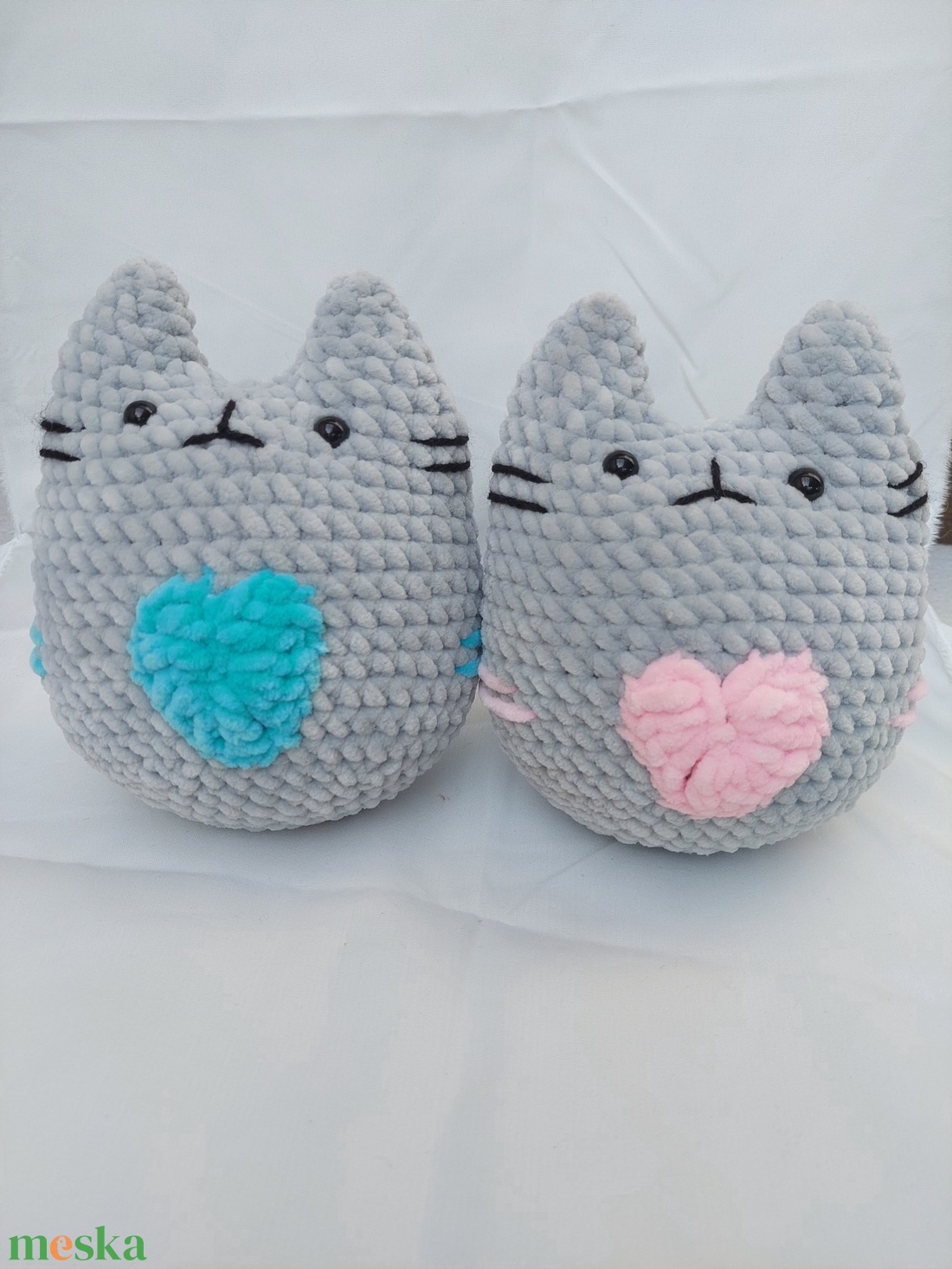 Horgolt pusheen cica figurák - játék & sport - plüssállat & játékfigura - cica - Meska.hu Horgolt pusheen cica figurák - játék & sport - plüssállat & játékfigura - cica - Meska.hu