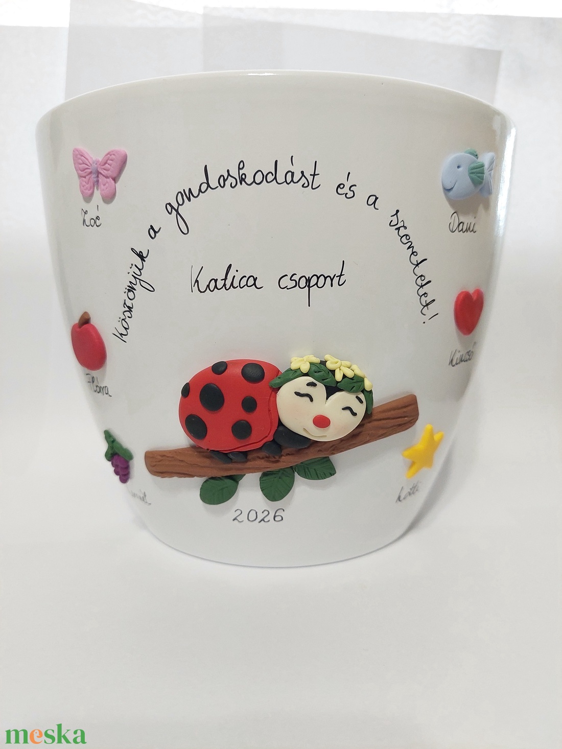 Ballagási kaspó - otthon & életmód - virágdekoráció - virágtartó - kaspó - Meska.hu