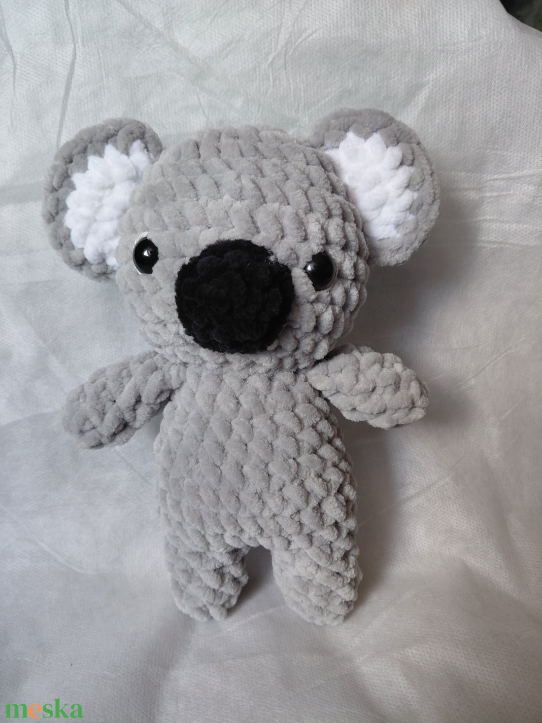 Horgolt koala maci - játék & sport - plüssállat & játékfigura - más figura - Meska.hu