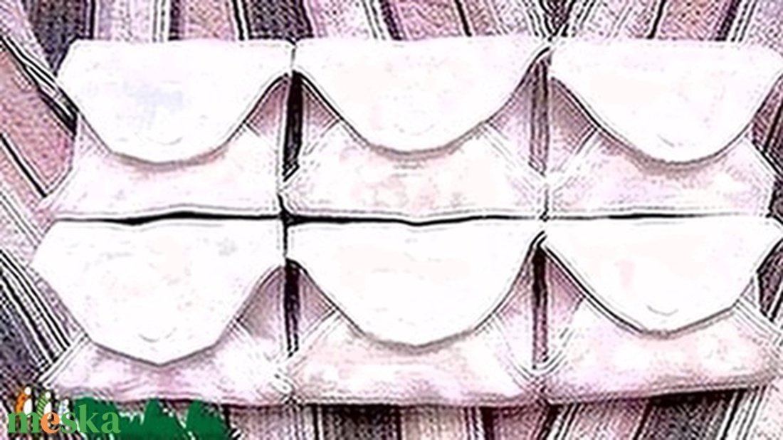 Pamut tisztasági betét szett Hófehérke  - szépségápolás - intim higiénia - tisztasági betét - Meska.hu