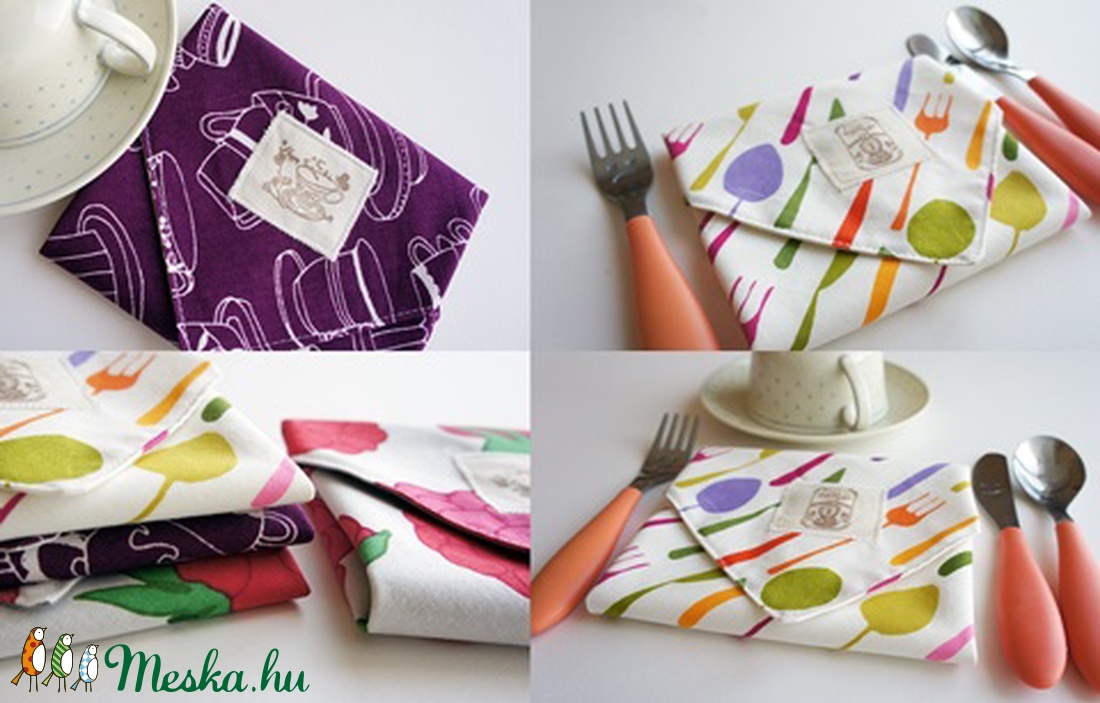 Uzsonnás szalvéta/tartó KÁVÉ -  - Meska.hu