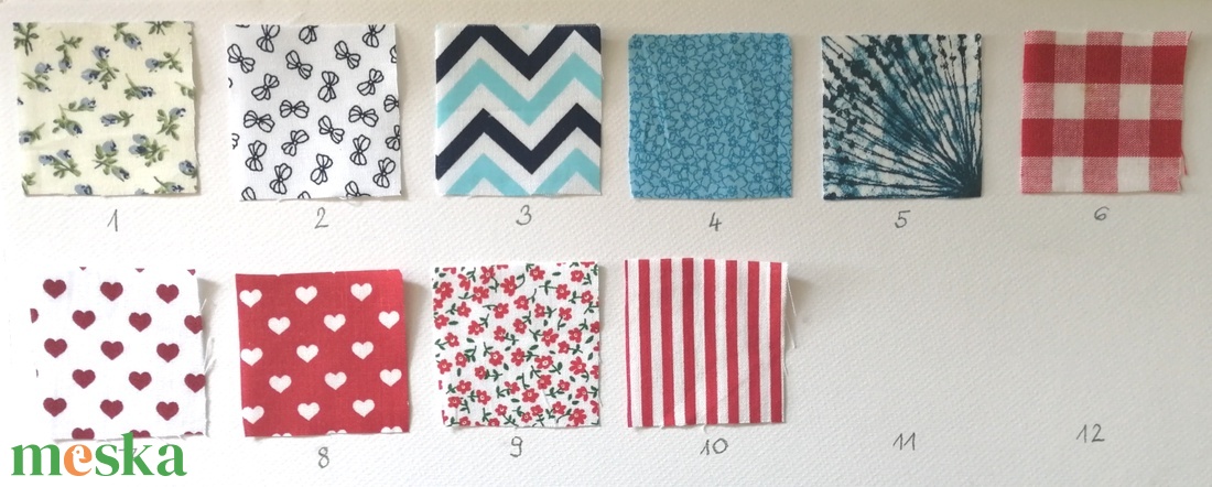 Pamut tisztasági betét szett KÍVÁNSÁG - szépségápolás - intim higiénia - tisztasági betét - Meska.hu