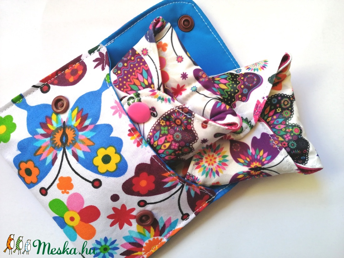 Színes Öröm női intim tartó, neszesszer / betéttartó -  - Meska.hu