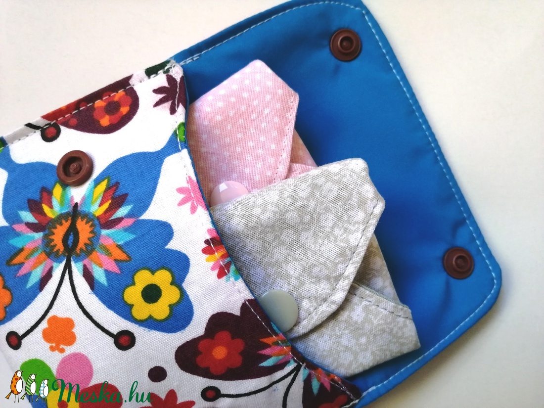 Színes Öröm női intim tartó, neszesszer / betéttartó -  - Meska.hu