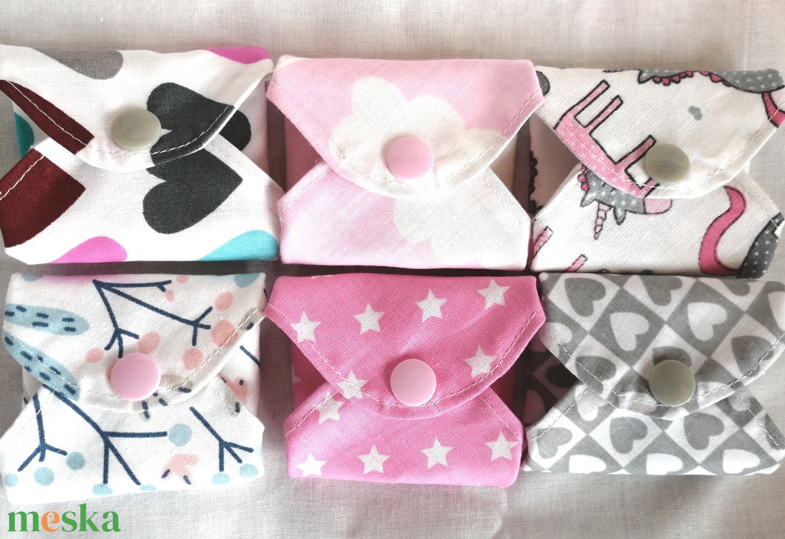 Pamut tisztasági betét szett Mesés varázslat - szépségápolás - intim higiénia - tisztasági betét - Meska.hu