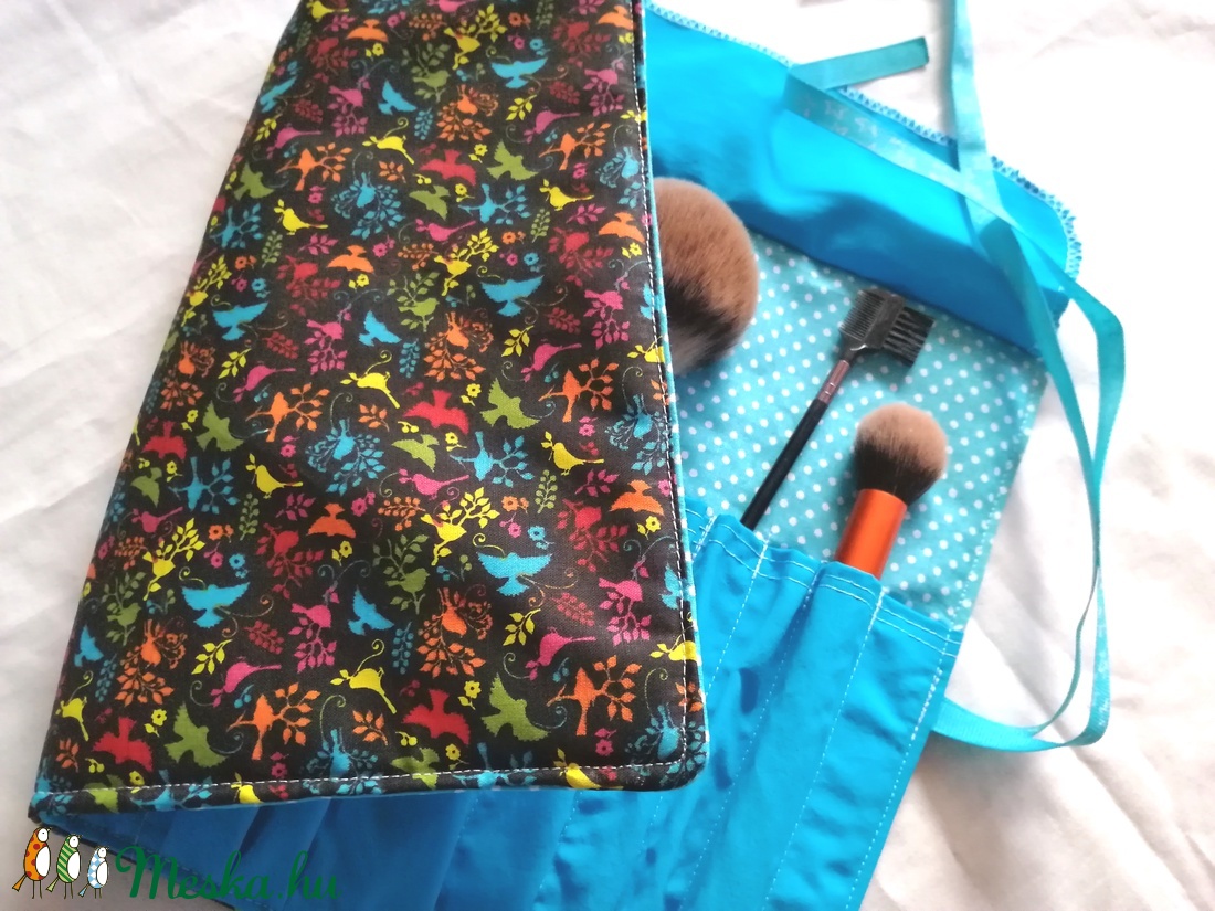 Profi Sminkecset tartó Madarak Szárnyán - szépségápolás - arcápolás - smink kellék - Meska.hu