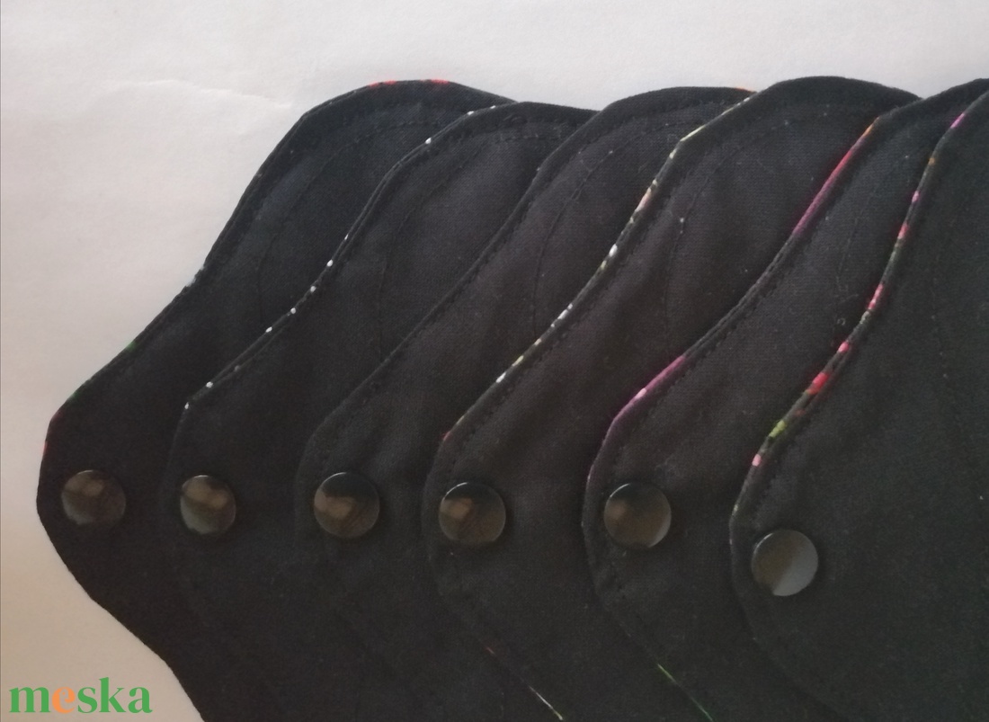 Pamut tisztasági betét szett Éjkirálynő - szépségápolás - intim higiénia - tisztasági betét - Meska.hu