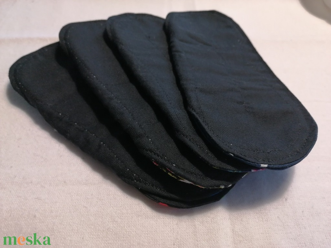 Pamut tisztasági betét szett - patent nélküli - szépségápolás - intim higiénia - tisztasági betét - Meska.hu