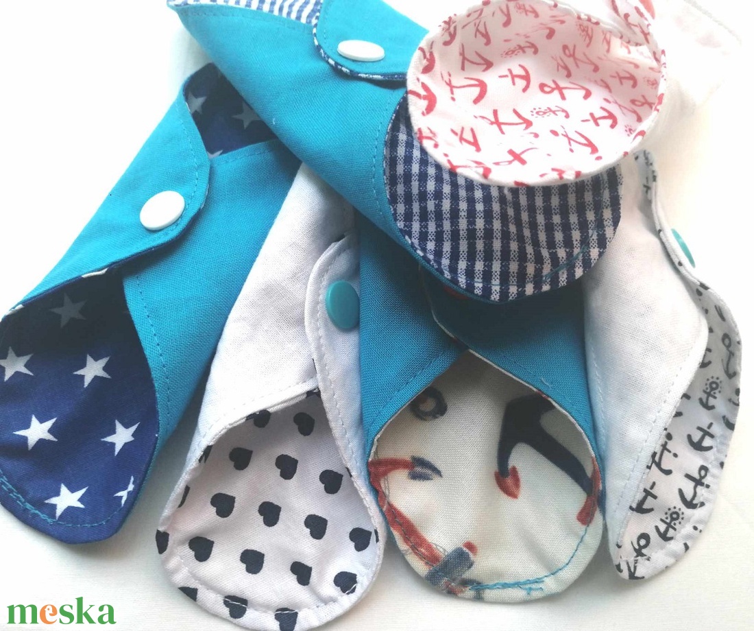 Pamut tisztasági betét szett Nyári Álom - szépségápolás - intim higiénia - tisztasági betét - Meska.hu