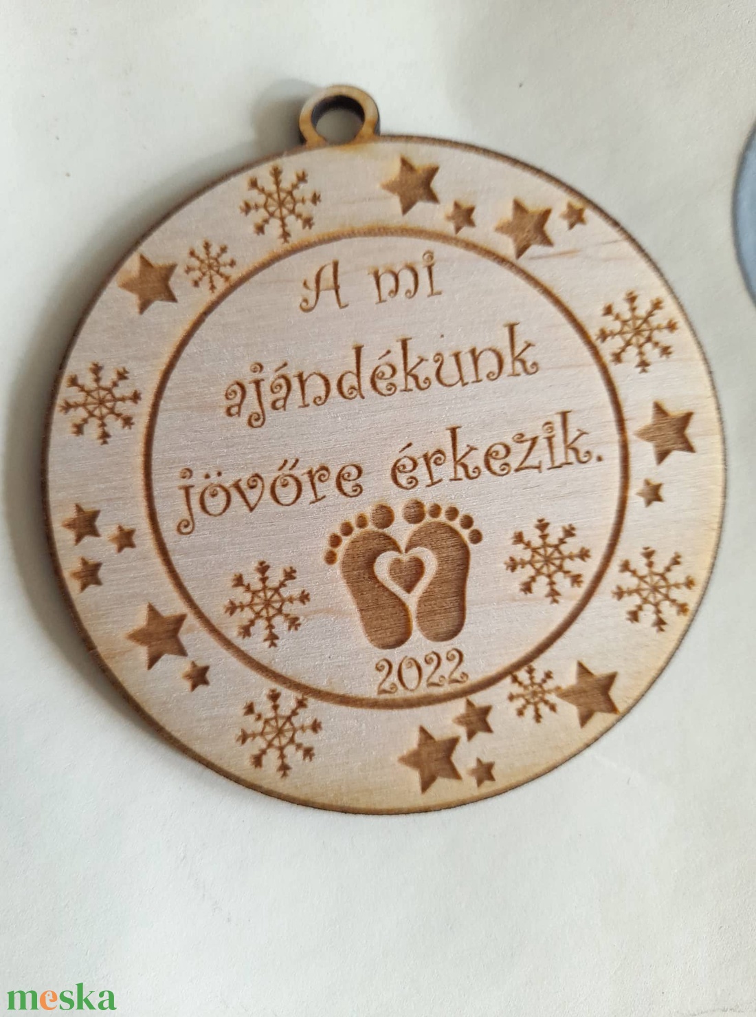 Baba bejelentő gravírozott karácsonyfadísz - karácsony - karácsonyi lakásdekoráció - karácsonyfadíszek - Meska.hu Baba bejelentő gravírozott karácsonyfadísz - karácsony - karácsonyi lakásdekoráció - karácsonyfadíszek - Meska.hu