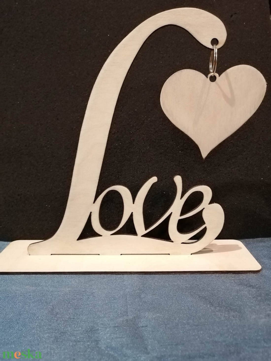 LOVE asztali álló dísz - otthon & életmód - dekoráció - asztal és polc dekoráció - asztaldísz - Meska.hu