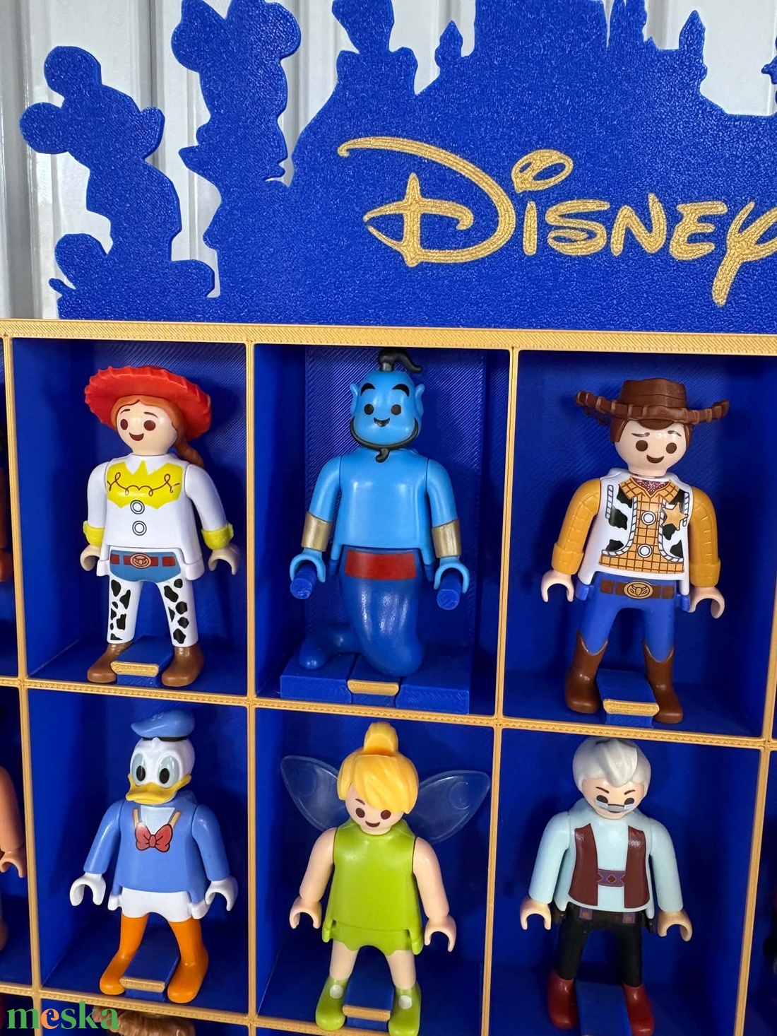 Kinder Disney Playmobil figura tartó - otthon & életmód - tárolás & rendszerezés - íróasztali tároló - Meska.hu