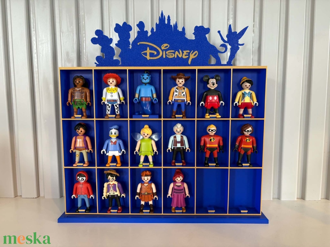 Kinder Disney Playmobil figura tartó - otthon & életmód - tárolás & rendszerezés - íróasztali tároló - Meska.hu